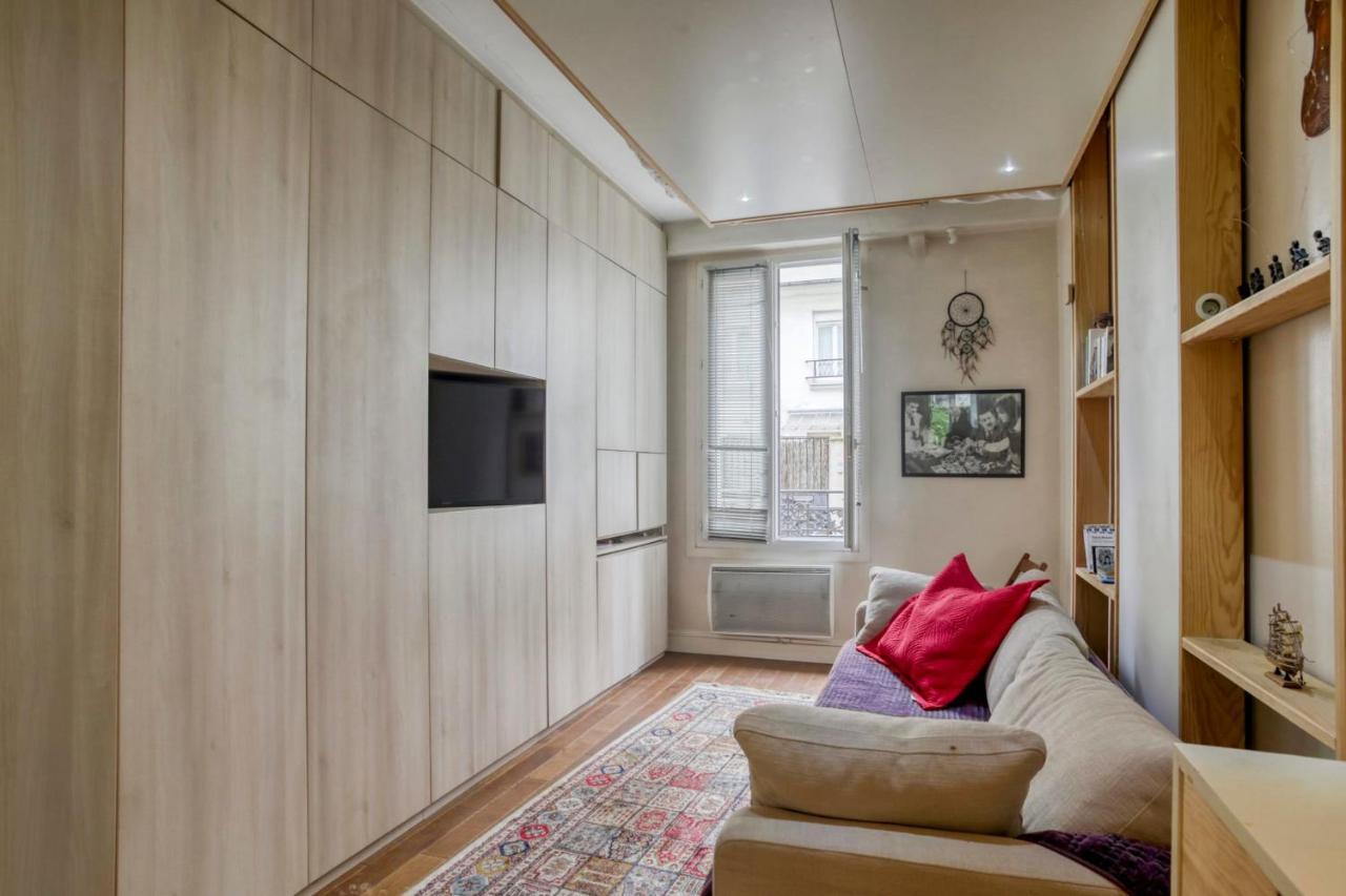 Hidden Abode With Large Patio In Buttes-Chaumont - Paris Eksteriør billede